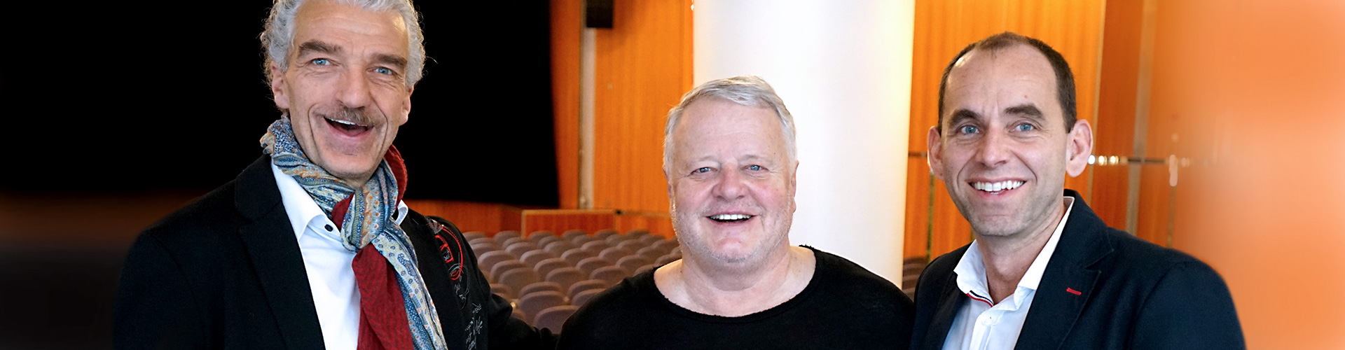 Prof. Dr. Manfred Winterheller, Thomas Bittorf und Max Beyersdor